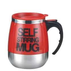 Чашка с самостоятельным перемешиванием Self Stirring Mug Red, 350 мл Чашка с самостоятельным перемешиванием Self Stirring Mug Red, 350 мл