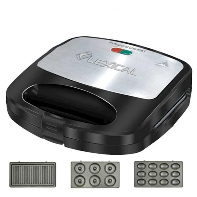 Сэндвичница Lexical LSM-2532 3 in 1 Сэндвичница Lexical LSM-2532 3 in 1