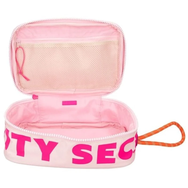 Пенал-косметичка Motto Top Model Beauty and Me 0412938, полиэстер, розовая, 8.5x15x23 см