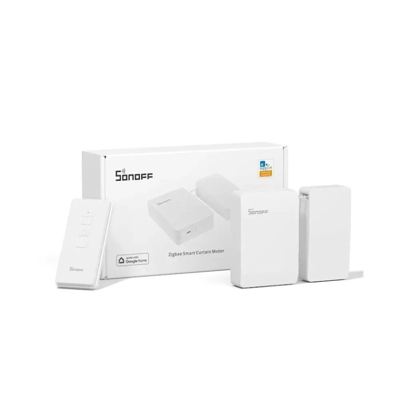 Двигатель Sonoff Zigbee Smart Curtain Motor для шторы
