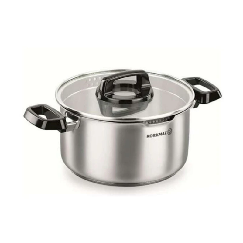 Кастрюля Korkmaz Rita A1035, 3.5 л, серебристый Кастрюля Korkmaz Rita A1035, 3.5 л, серебристый