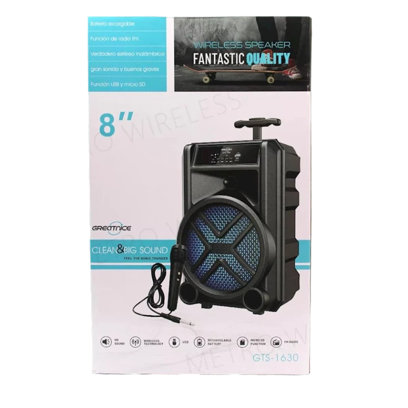 Портативная колонка GTS GTS-1630