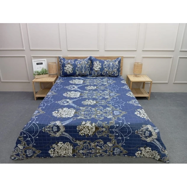 Örtük və yastıq üzü dəsti Evimmoda SHA-00006224, ikinəfərlik, göy, örtük 220х240 sm, 2 əd yastıq üzü 50x70 sm Örtük və yastıq üzü dəsti Evimmoda SHA-00006224, ikinəfərlik, göy, örtük 220х240 sm, 2 əd yastıq üzü 50x70 sm