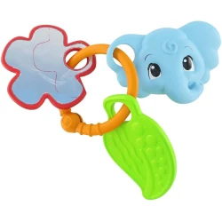 Погремушка Simba с зеркалом, слоник, от 3 месяцев