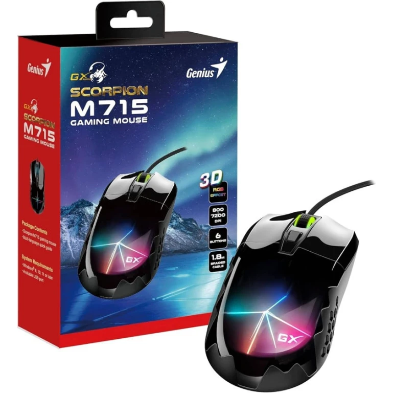 Игровая мышь Genius Scorpion M715 Игровая мышь Genius Scorpion M715