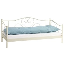 Çarpayı JYSK Ringe, 90x200 sm, krem, bazasız və döşəksiz
