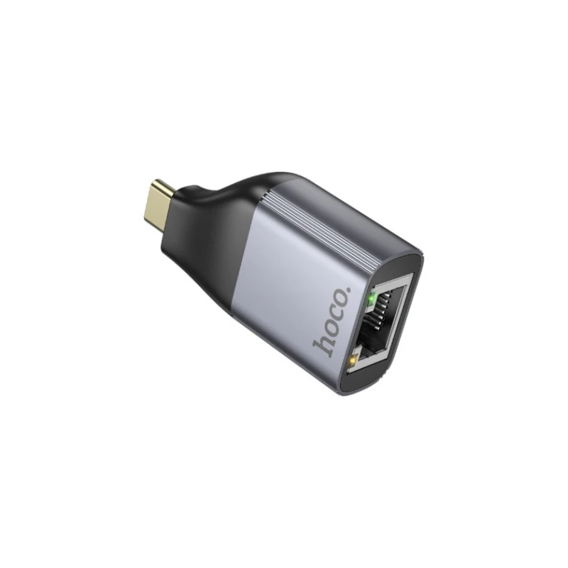 Адаптер Hoco UA35 USB-C RJ45 Ethernet Адаптер Hoco UA35 USB-C RJ45 Ethernet