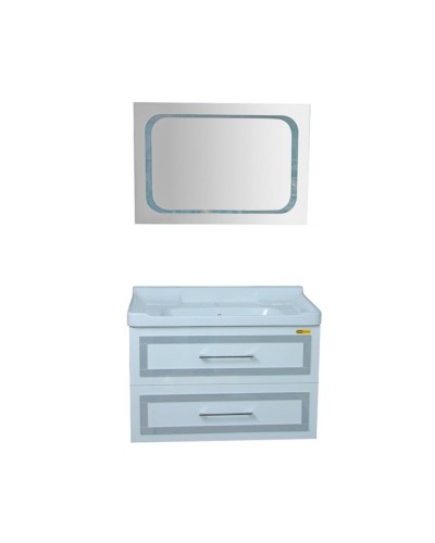 Çanaqlı tumba Gold Banyo 5200, plastik/keramika, 80 sm