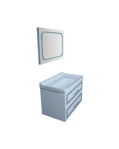 Çanaqlı tumba Gold Banyo 5200, plastik/keramika, 80 sm
