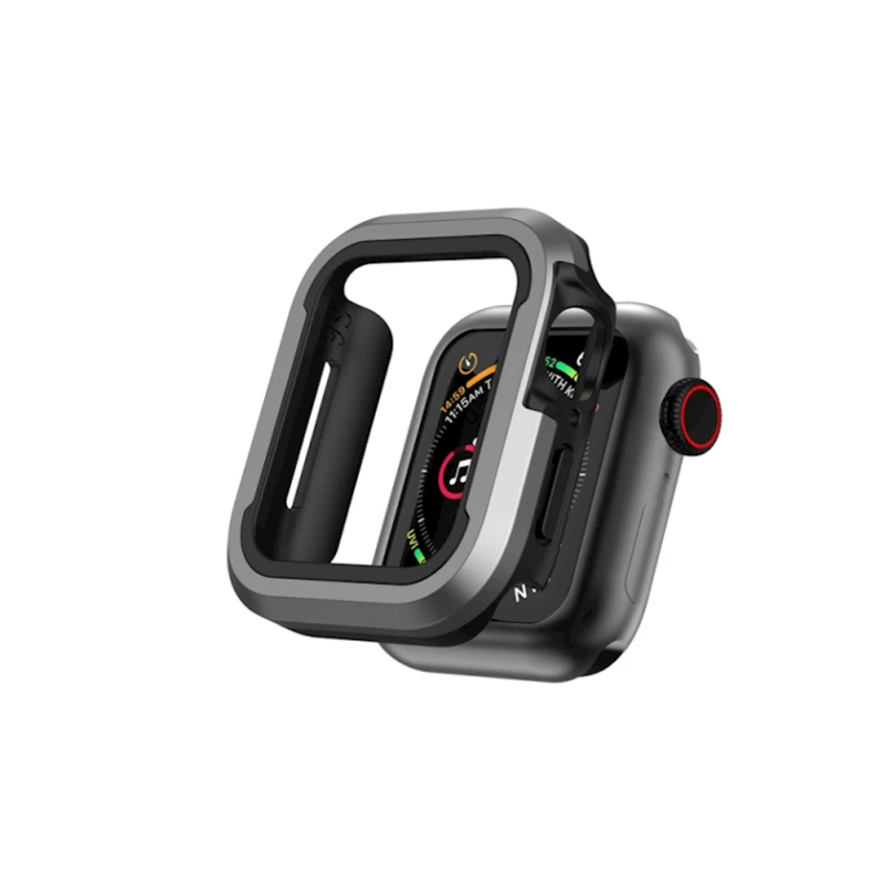 Защитный чехол Wiwu Defender JD-101 для Apple Watch 44mm Gray Защитный чехол Wiwu Defender JD-101 для Apple Watch 44mm Gray