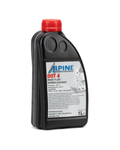 Əyləc mayesi Alpine Brake Fluid DOT 4, 1 L