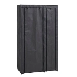 Портативный шкаф JYSK Damhus, 100x174x46 см, темно-серый Портативный шкаф JYSK Damhus, 100x174x46 см, темно-серый