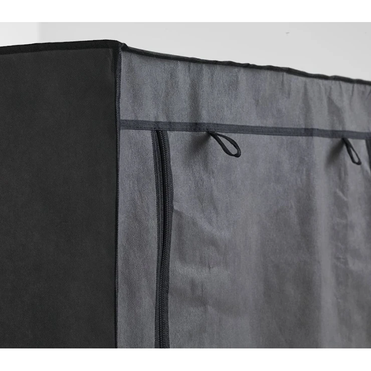 Портативный шкаф JYSK Damhus, 100x174x46 см, темно-серый Портативный шкаф JYSK Damhus, 100x174x46 см, темно-серый