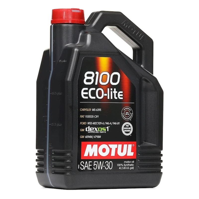 Моторное масло Motul 8100 Eco-Lite 5W-30, 4 л