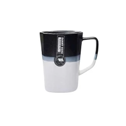 Кружка Danny Home Ceramic Mug, 400 мл, керамика, черная/белая Кружка Danny Home Ceramic Mug, 400 мл, керамика, черная/белая