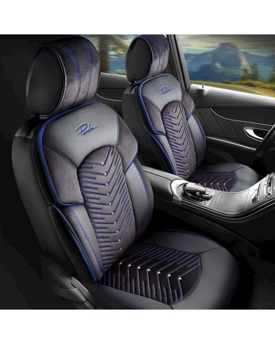 Avtomobil üçün çexol Panda Dubai Series Black/Blue
