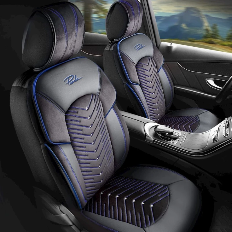 Чехол для автомобиля Panda Dubai Series Black/Blue