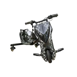 Elektrik skuter Windtech Drift Cart 8 Crazy Bug, qara