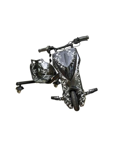 Elektrik skuter Windtech Drift Cart 8 Crazy Bug, qara