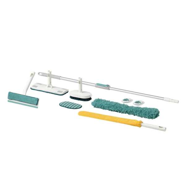 Набор для уборки IKEA Pepprig 504.995.58, жёлтый-бирюзовый Набор для уборки IKEA Pepprig 504.995.58, жёлтый-бирюзовый