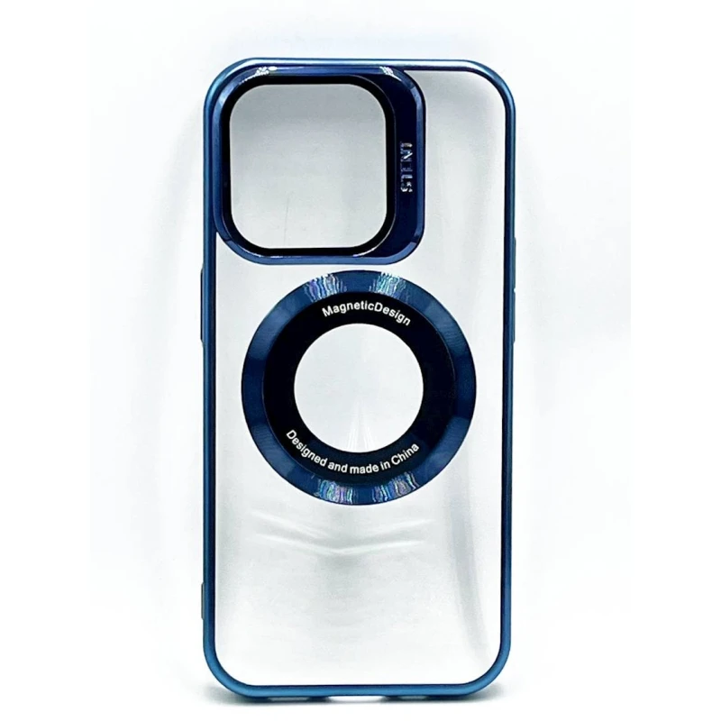 Çexol Apple iPhone 15 Pro with MagSafe, Dark Blue