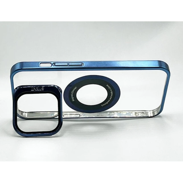 Çexol Apple iPhone 15 Pro with MagSafe, Dark Blue