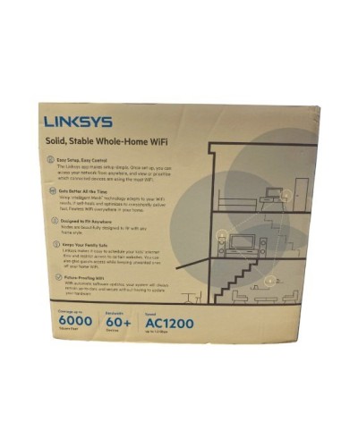 Wi-Fi роутер Linksys Velop Mesh 4X F5Z929-4A