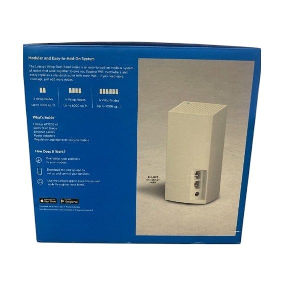 Wi-Fi router Linksys Velop Mesh 4X F5Z929-4A