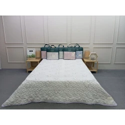 Pled-örtük Pima Cotton SHA-00006422, pambıq, rəngbərəng, birnəfərlik, 170x230 sm