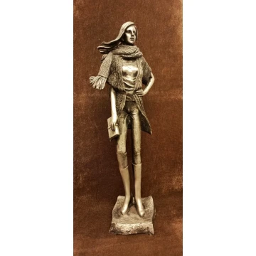 Heykəlcik, gips, 26х9х21 sm Heykəlcik, gips, 26х9х21 sm