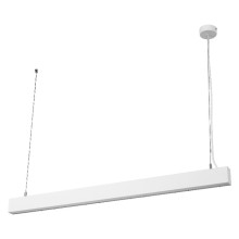 Ofis xətti işıqlandırıcı Office Line Cuboid Susp, 42W, 4000K, alüminium/polikarbonat, ağ