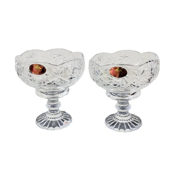 Набор креманок Berlin Glass B-0142, 2 шт, прозрачные Набор креманок Berlin Glass B-0142, 2 шт, прозрачные