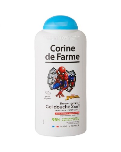 Çimmək üçün gel-şampun Corine de Farme 2in1 Spiderman 300 ml