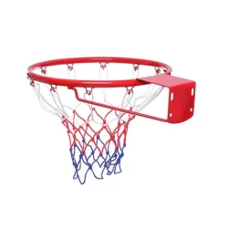 Игровой набор Lövhə ilə halqa, стальной, красный, белый, синий, диаметр 48 см, для игры в баскетбол - hju_7