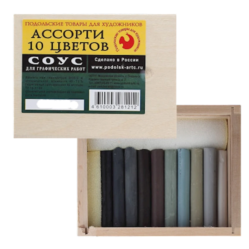 Набор соуса Подольск-Арт Центр Ассорти, 10 шт.