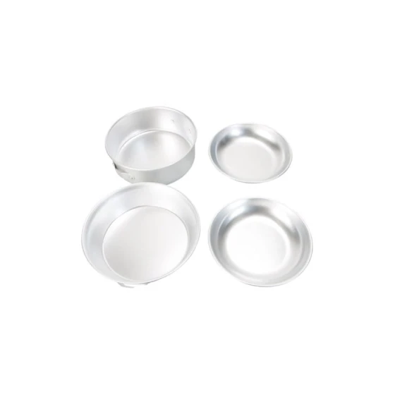 Набор походной посуды Andoutdoor C8817, на 2 персоны, 8 предметов, алюминий, серебристый Набор походной посуды Andoutdoor C8817, на 2 персоны, 8 предметов, алюминий, серебристый