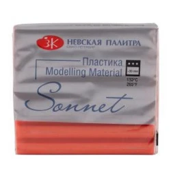 Полимерная глина Невская палитра Сонет, коралловый, 56г