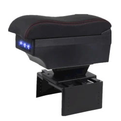 Подлокотник автомобильный для Mitsubishi Colt Lancer Mirage Attrage, черный Подлокотник автомобильный для Mitsubishi Colt Lancer Mirage Attrage, черный