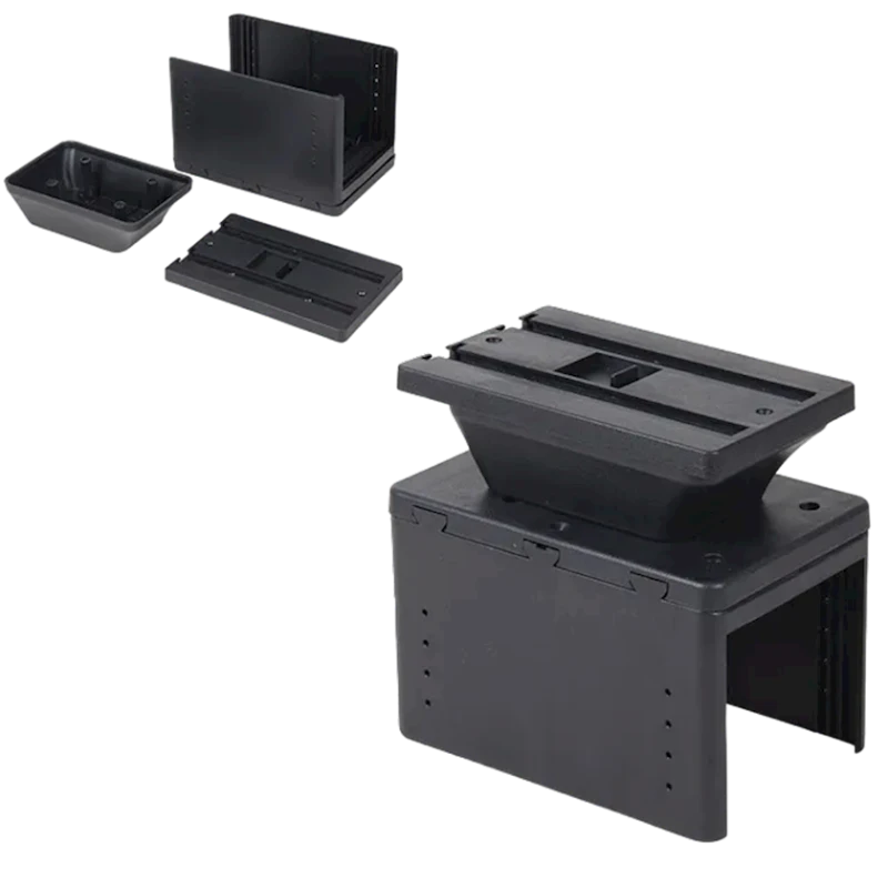 Avtomobil üçün qol dayağı Mitsubishi Colt Lancer Mirage Attrage üçün, qara