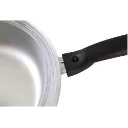 Сотейник Kukmara C225, 22 см, алюминиевый, серебристый