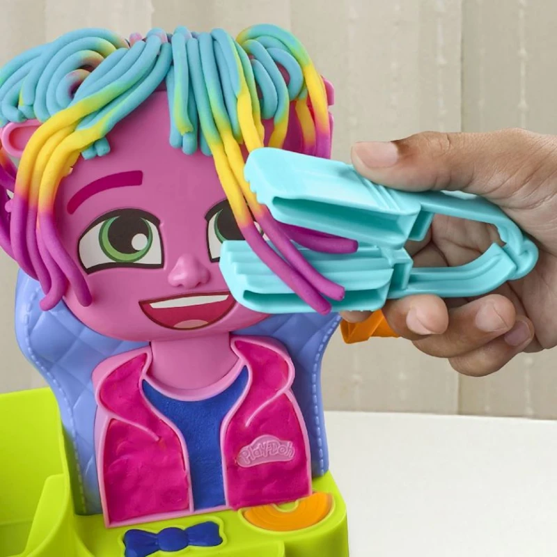 Набор для лепки Hasbro Play-Doh F8807 Hair Stylin Salon, 3+ лет Набор для лепки Hasbro Play-Doh F8807 Hair Stylin Salon, 3+ лет