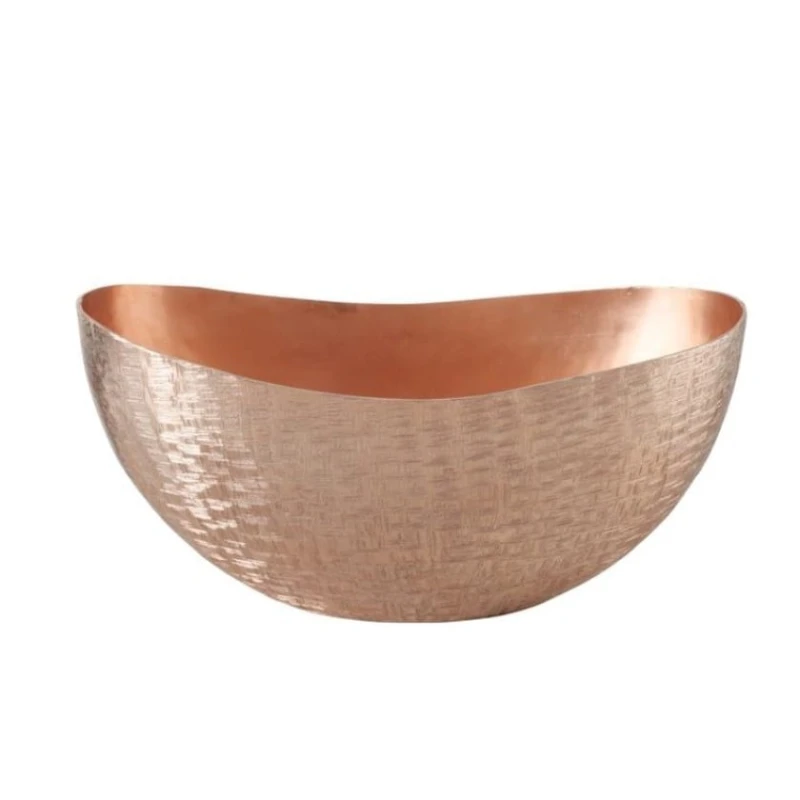 Декоративная чаша Boltze, алюминий, золотистая, 19x16 см Декоративная чаша Boltze, алюминий, золотистая, 19x16 см