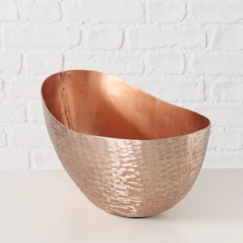 Декоративная чаша Boltze, алюминий, золотистая, 19x16 см Декоративная чаша Boltze, алюминий, золотистая, 19x16 см