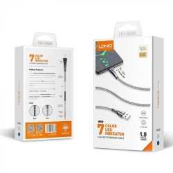 Кабель USB LDNIO Type-C (LS462)