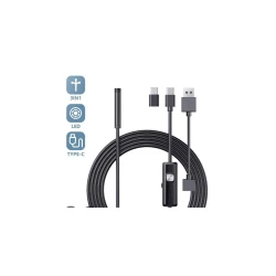 Видеоэндоскоп USB 3-in-1 Type-C/MicroUSB/USB Видеоэндоскоп USB 3-in-1 Type-C/MicroUSB/USB