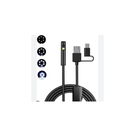Видеоэндоскоп USB 3-in-1 Type-C/MicroUSB/USB Видеоэндоскоп USB 3-in-1 Type-C/MicroUSB/USB