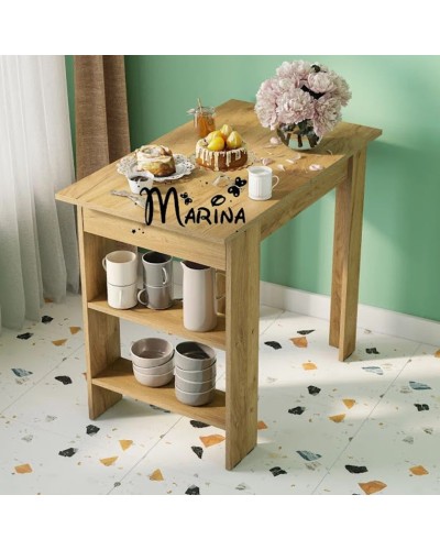Tumba Marina 3563_M25KichMasterZol, LDSP, 85x50x50 sm, qəhvəyi