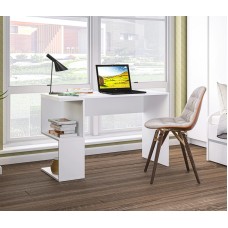 Yazı masası 3563_M2StolWhiteWh Ağ, LDSP, 75x50x119 sm