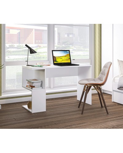 Yazı masası 3563_M2StolWhiteWh Ağ, LDSP, 75x50x119 sm