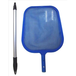 Плоский сачок для бассейна с ручкой Chemoform Delphin 2500041DP